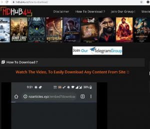 How to download movies on HDhub4u?